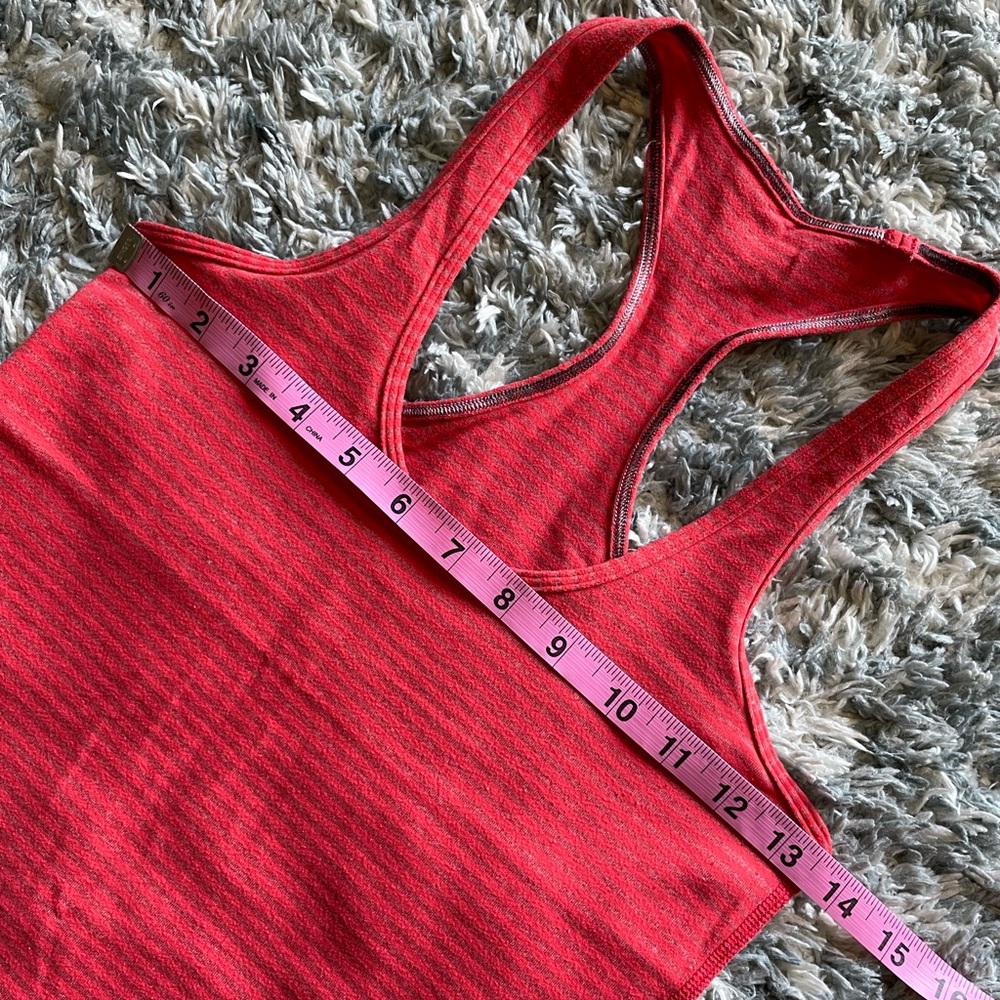 Lululemon Cool Racerback Striped Women’s Tank Top - Picture 7 of 7
